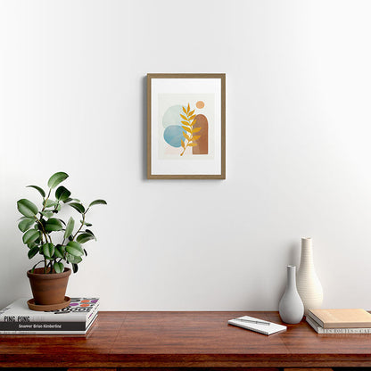 Soft Abstract Shapes 04 Framed Art Print Gallery Image 14
