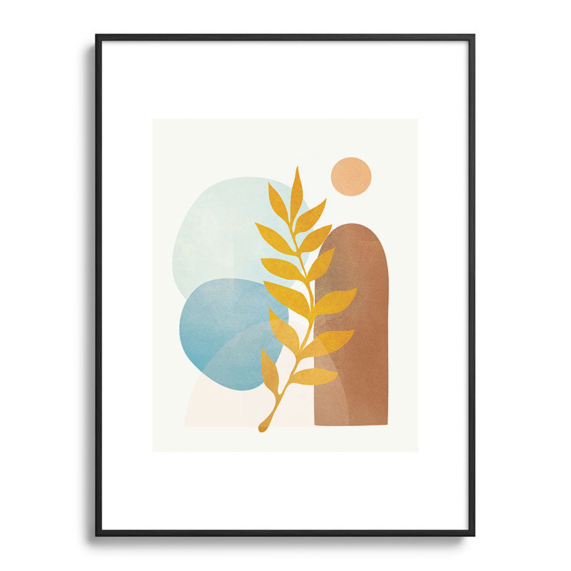 Soft Abstract Shapes 04 Framed Art Print Gallery Image 116