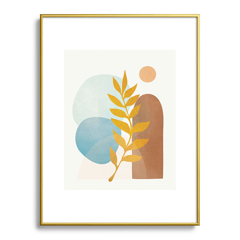 Soft Abstract Shapes 04 Framed Art Print Gallery Image 125