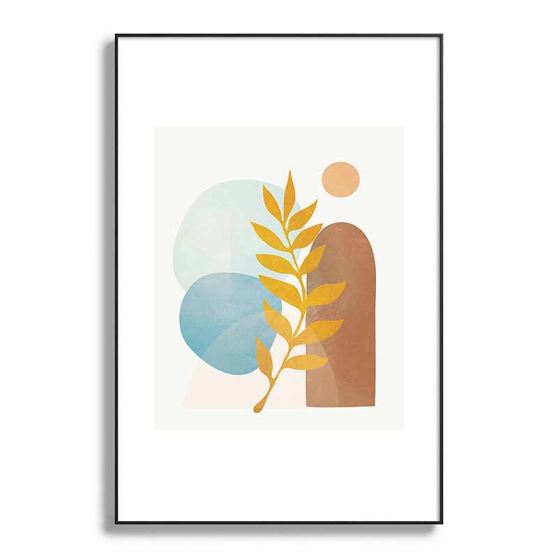 Soft Abstract Shapes 04 Framed Art Print Gallery Image 117