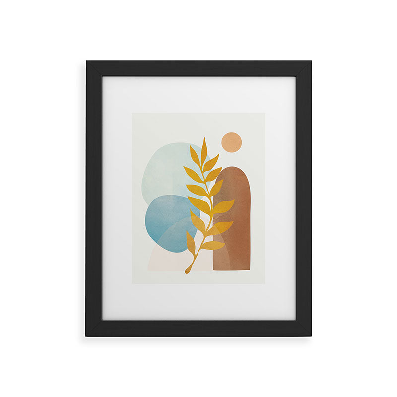 Soft Abstract Shapes 04 Framed Art Print Gallery Image 40