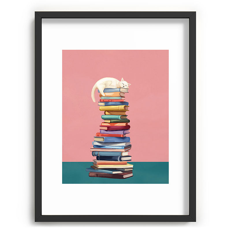 Where the Cat Dreams Framed Art Print Gallery Image 60