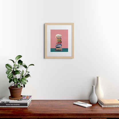 Where the Cat Dreams Framed Art Print Gallery Image 46