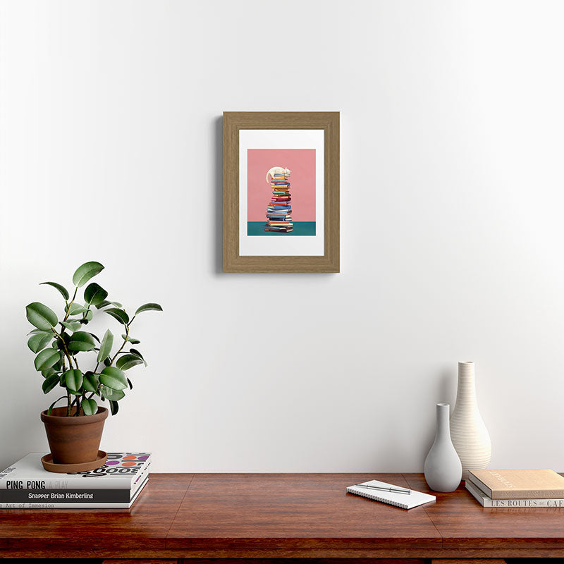 Where the Cat Dreams Framed Art Print Gallery Image 38