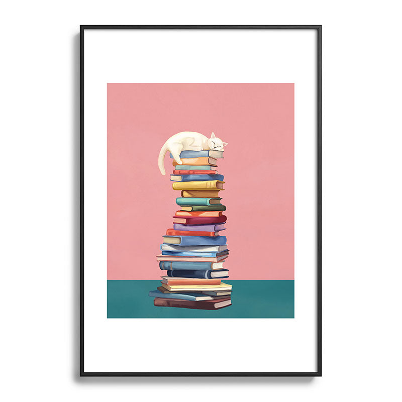 Where the Cat Dreams Framed Art Print Gallery Image 83
