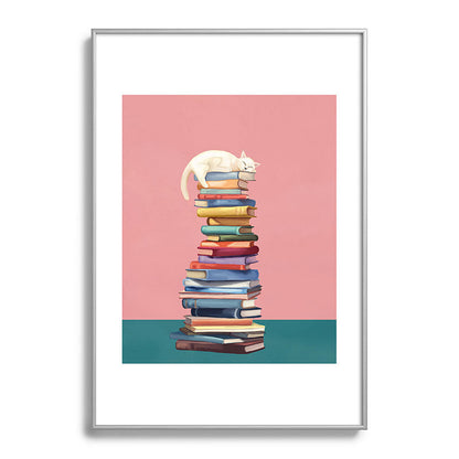 Where the Cat Dreams Framed Art Print Gallery Image 97
