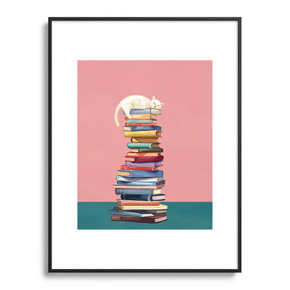 Where the Cat Dreams Framed Art Print Gallery Image 84