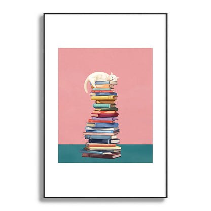 Where the Cat Dreams Framed Art Print Gallery Image 86