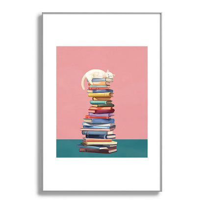 Where the Cat Dreams Framed Art Print Gallery Image 100