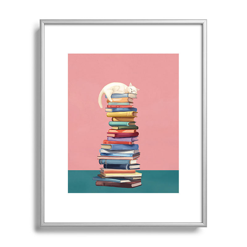 Where the Cat Dreams Framed Art Print Gallery Image 95