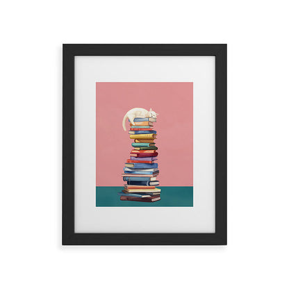 Where the Cat Dreams Framed Art Print Gallery Image 34