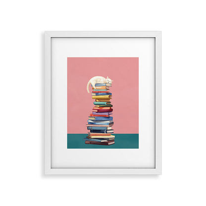 Where the Cat Dreams Framed Art Print Gallery Image 26