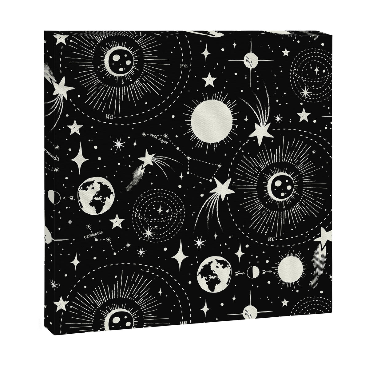 Solar System Canvas Print Gallery Image 2