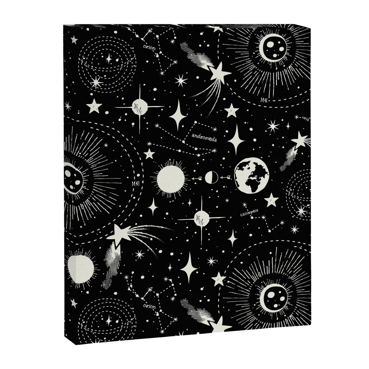 Solar System Canvas Print Gallery Image 4