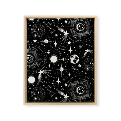 Solar System Framed Canvas Print Gallery Image 22