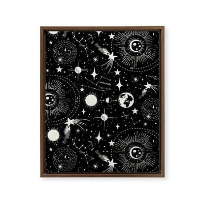 Solar System Framed Canvas Print Gallery Image 12