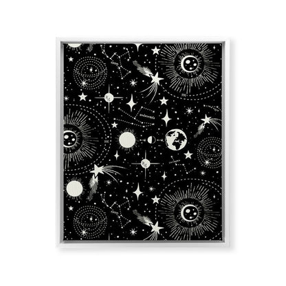 Solar System Framed Canvas Print Gallery Image 31