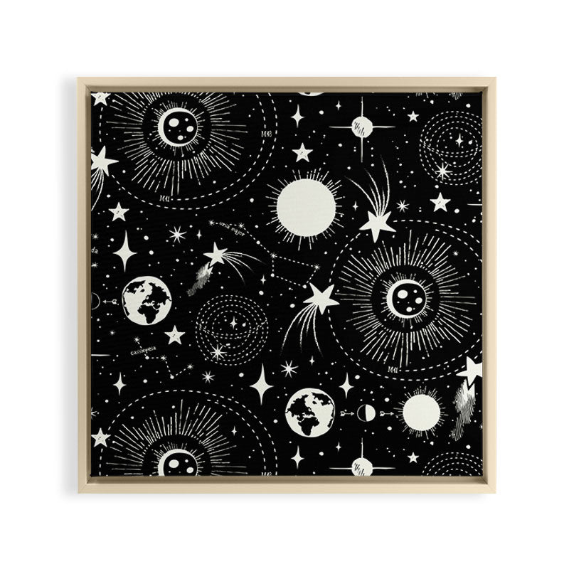 Solar System Framed Canvas Print Gallery Image 24