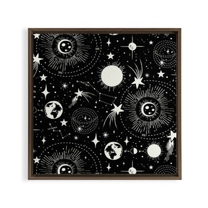 Solar System Framed Canvas Print Gallery Image 18
