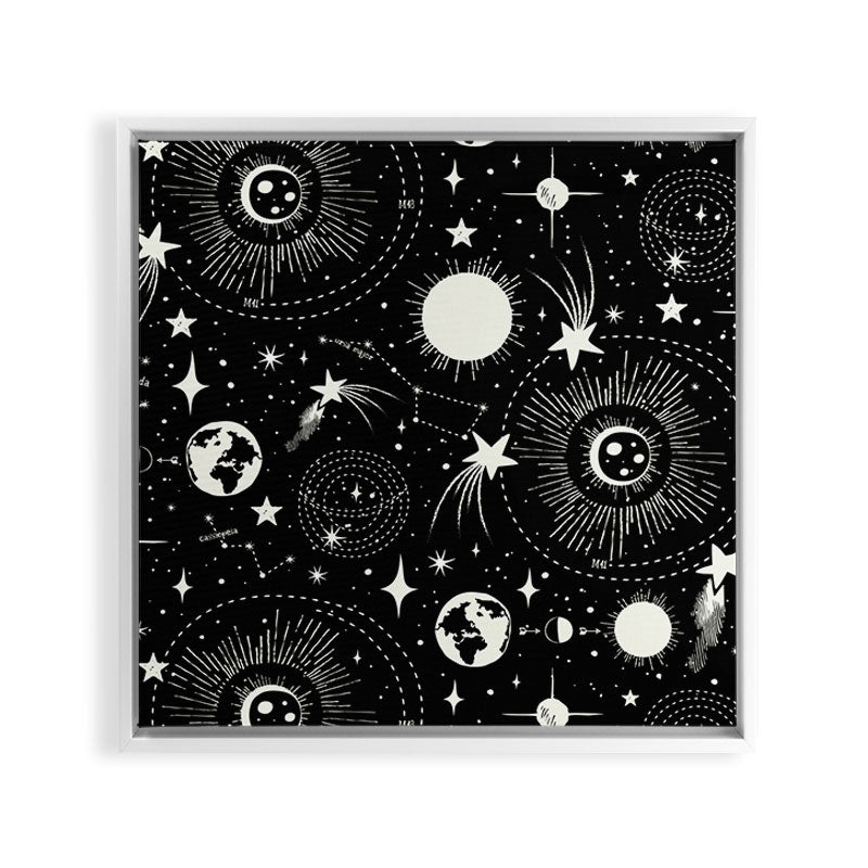 Solar System Framed Canvas Print Gallery Image 33