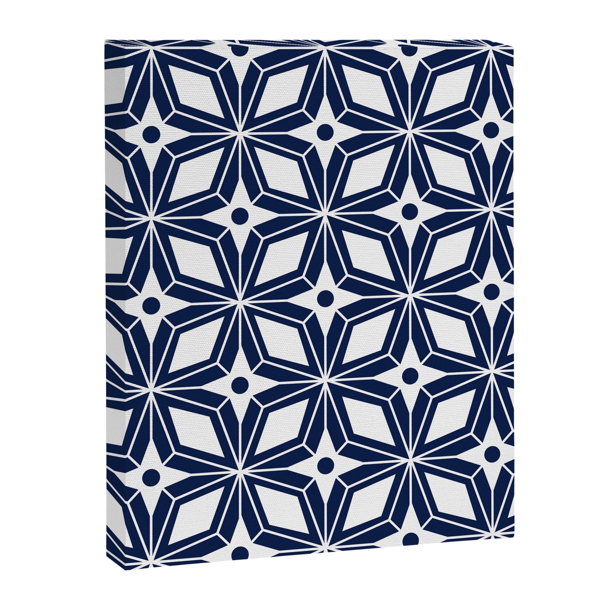 Starburst - Navy Canvas Print Gallery Image 2