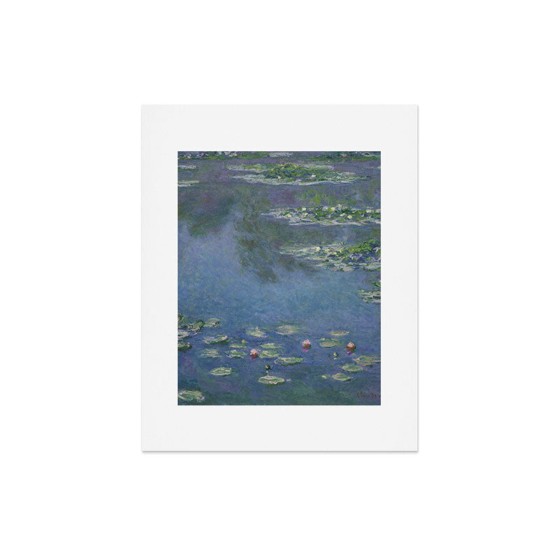 Claude Monet- Water Lilies Art Print Gallery Image 6