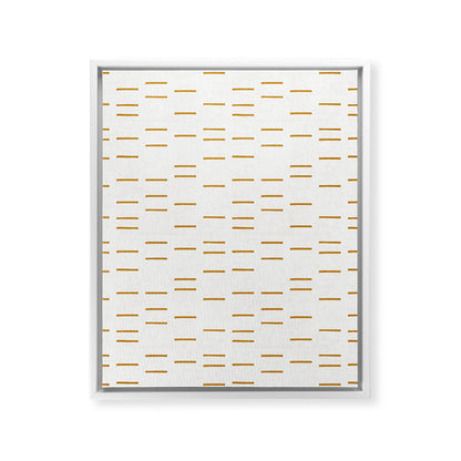 OCHRE LINE Framed Canvas Print Gallery Image 35