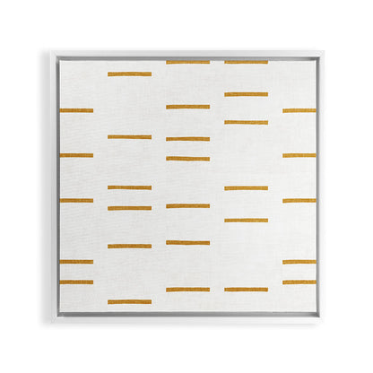OCHRE LINE Framed Canvas Print Gallery Image 29