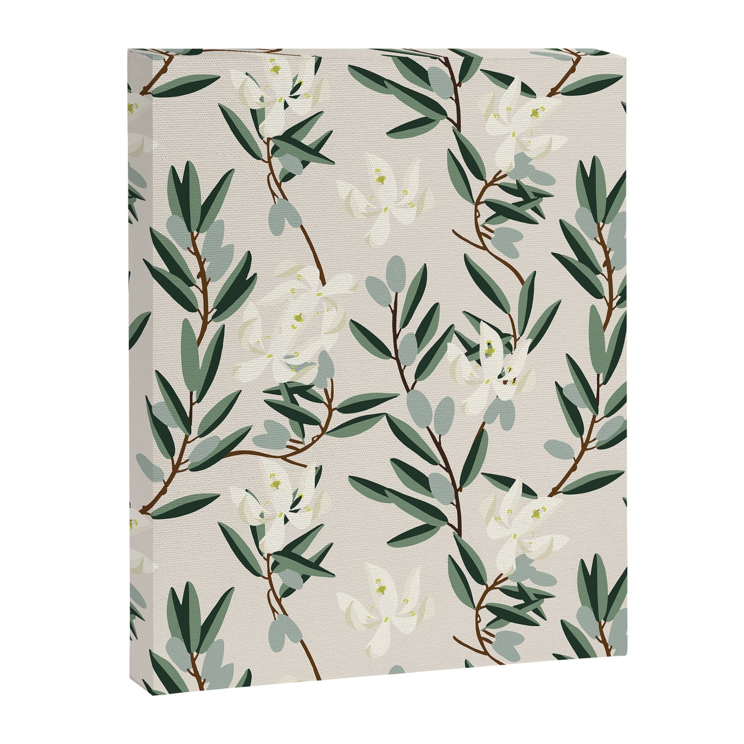 OLIVE BLOOM Canvas Print Gallery Image 4
