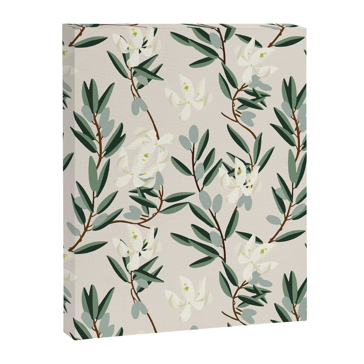 OLIVE BLOOM Canvas Print Gallery Image 3