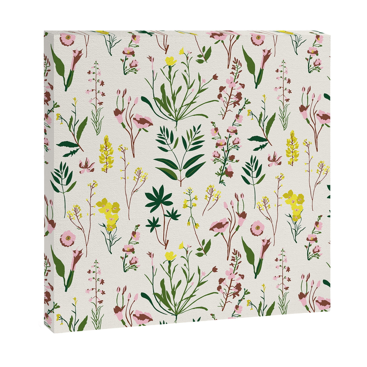 WILDFLOWER STUDY Canvas Print Gallery Image 2