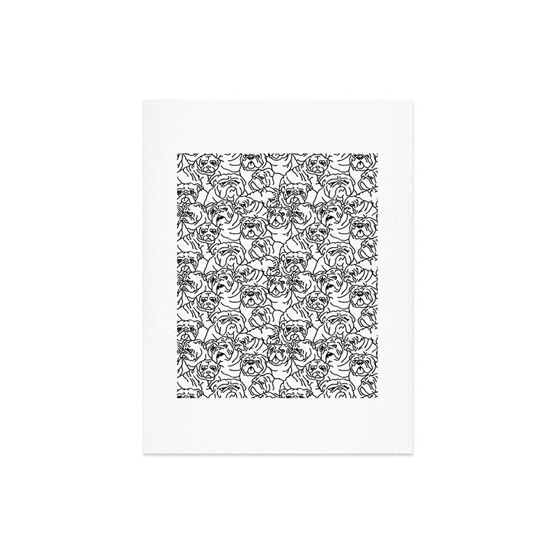 Oh English Bulldog Art Print Gallery Image 6