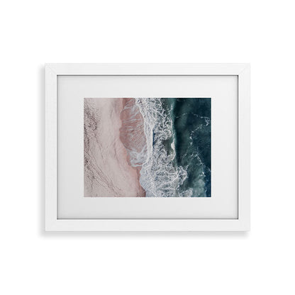 Crashing waves - Aerial Beach Ocean Sea Photography by Ingrid Beddoes Framed Art Print Gallery Image 50