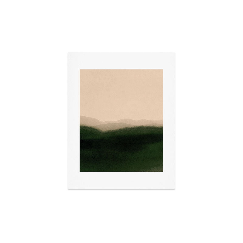green hills Art Print Gallery Image 2