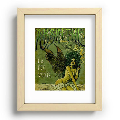 Vintage Parisian Green Fairy Absinthe Alcoholic Aperitif Advertisement Poster Framed Art Print Gallery Image 96