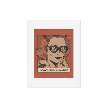 I can't think straight! Art Print Gallery Image 7
