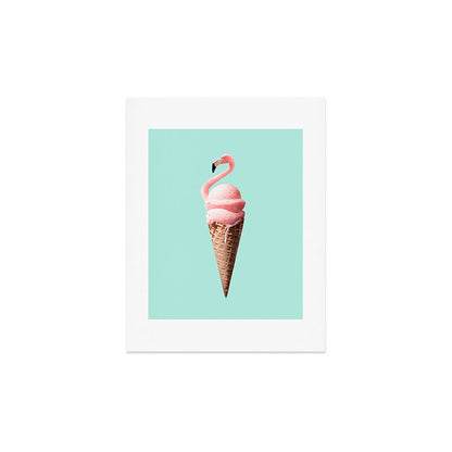 FLAMINGO CONE Art Print Gallery Image 3