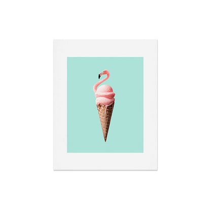 FLAMINGO CONE Art Print Gallery Image 5