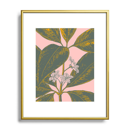 Modern Botanical Banana Leaf Framed Art Print Gallery Image 121