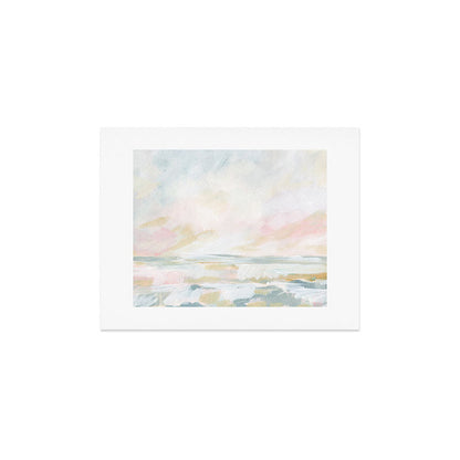 Golden Hour - Pastel Seascape Art Print Gallery Image 2