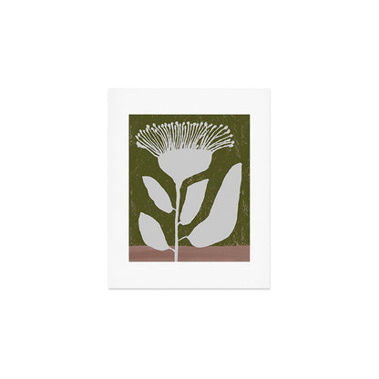 Flower mask Art Print Gallery Image 1