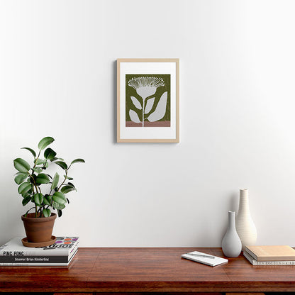Flower mask Framed Art Print Gallery Image 17