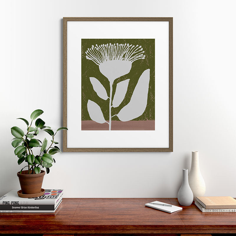 Flower mask Framed Art Print Gallery Image 42