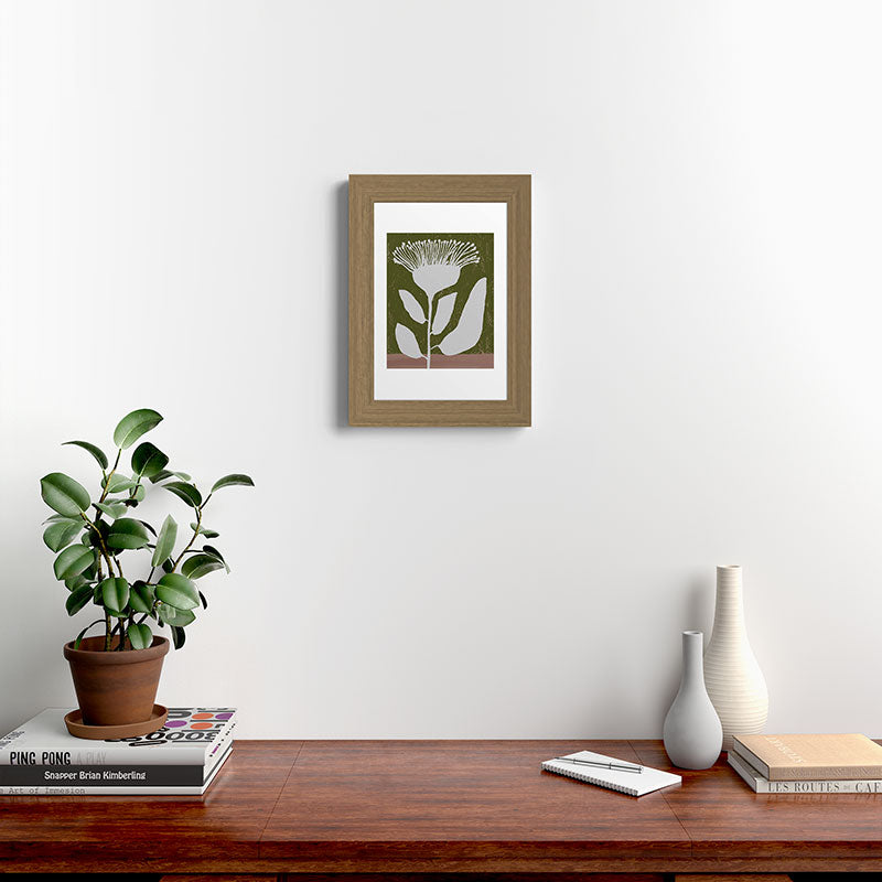 Flower mask Framed Art Print Gallery Image 38