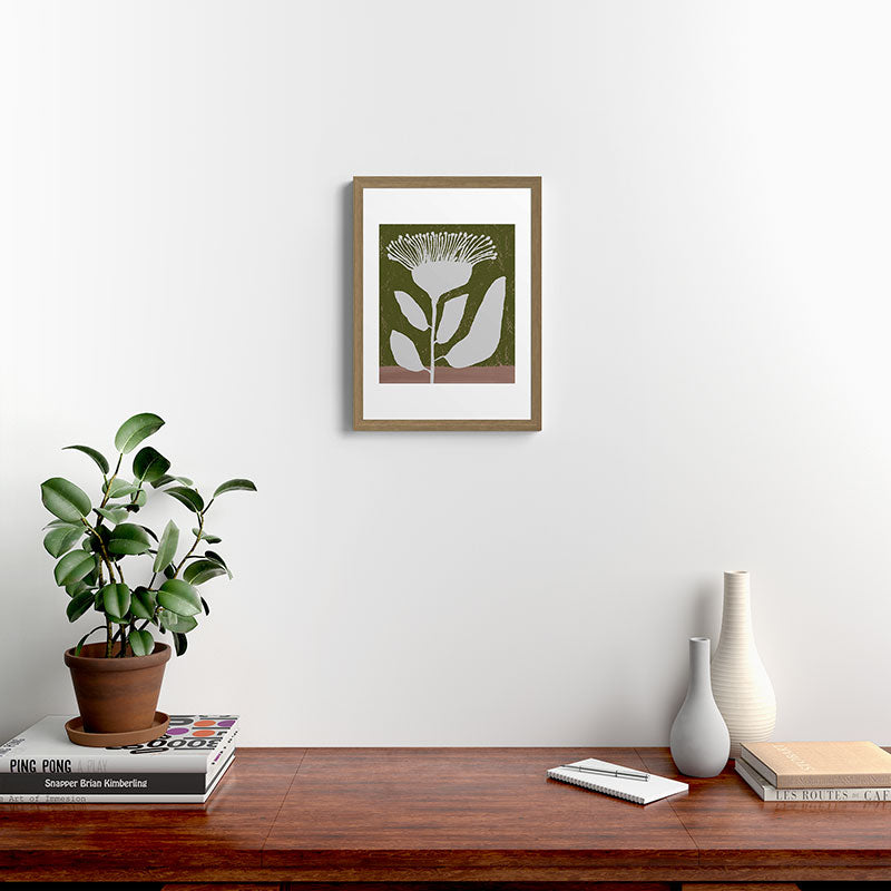 Flower mask Framed Art Print Gallery Image 10