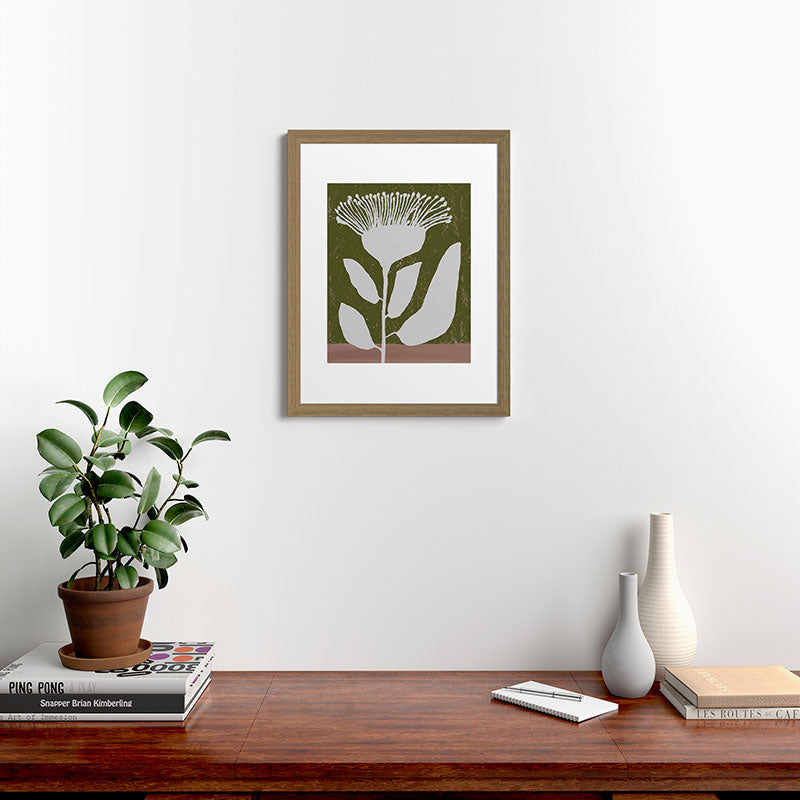 Flower mask Framed Art Print Gallery Image 40