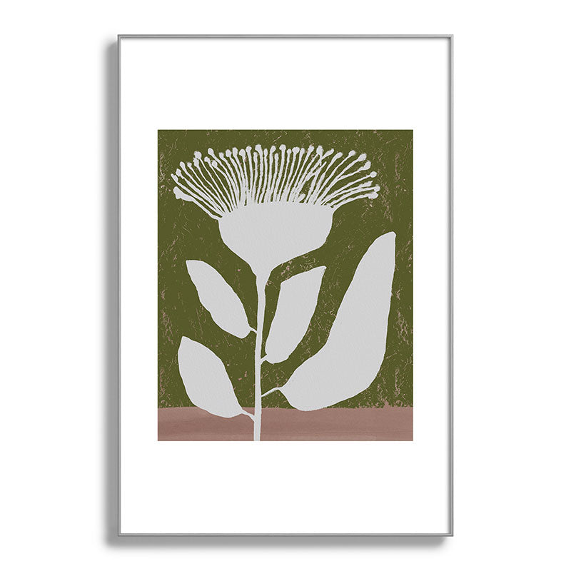 Flower mask Framed Art Print Gallery Image 100