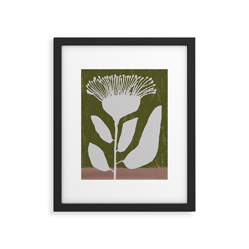 Flower mask Framed Art Print Gallery Image 4