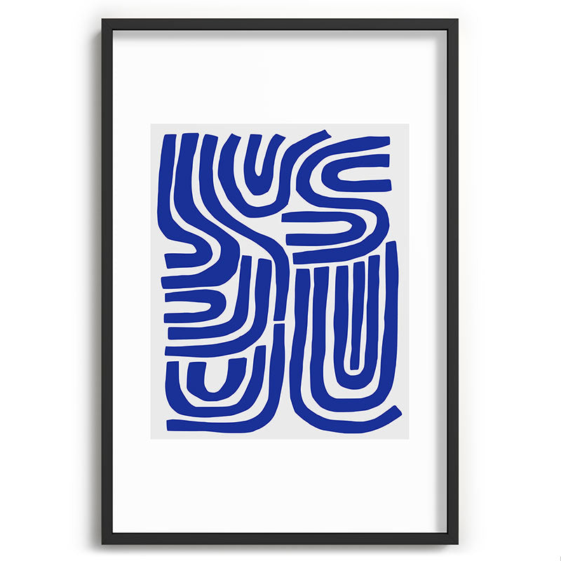 S and U Framed Art Print Gallery Image 62