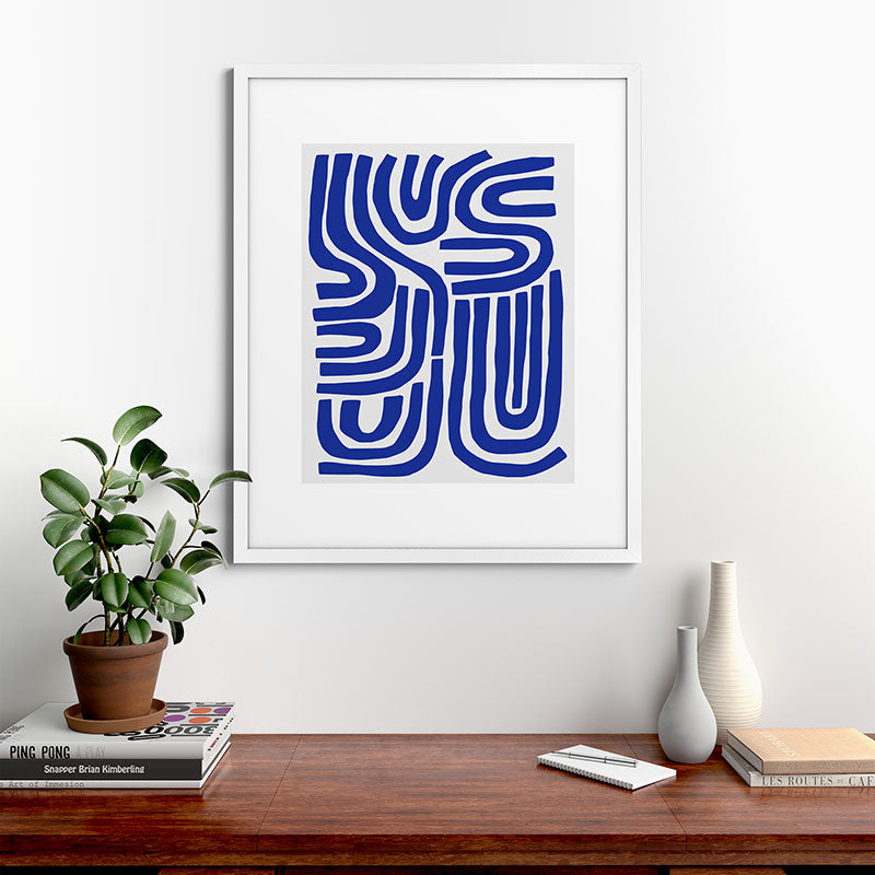 S and U Framed Art Print Gallery Image 56